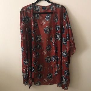 Summery Floral Kimono